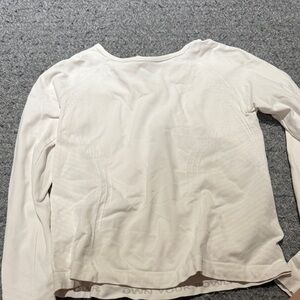 Athleta Kids Long Sleeve Tee - Cream